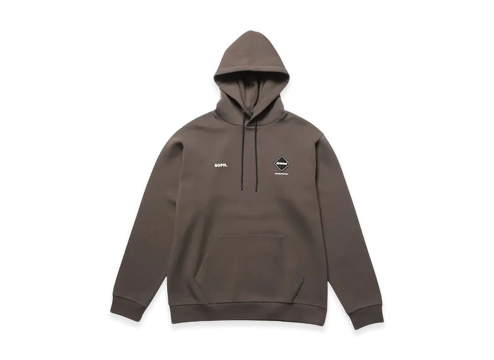 F.C.Real Bristol Tech Sweat Pullover Hoodie "Mocha"