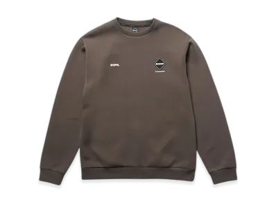 F.C.Real Bristol Tech Sweat Crewneck Top "Mocha"