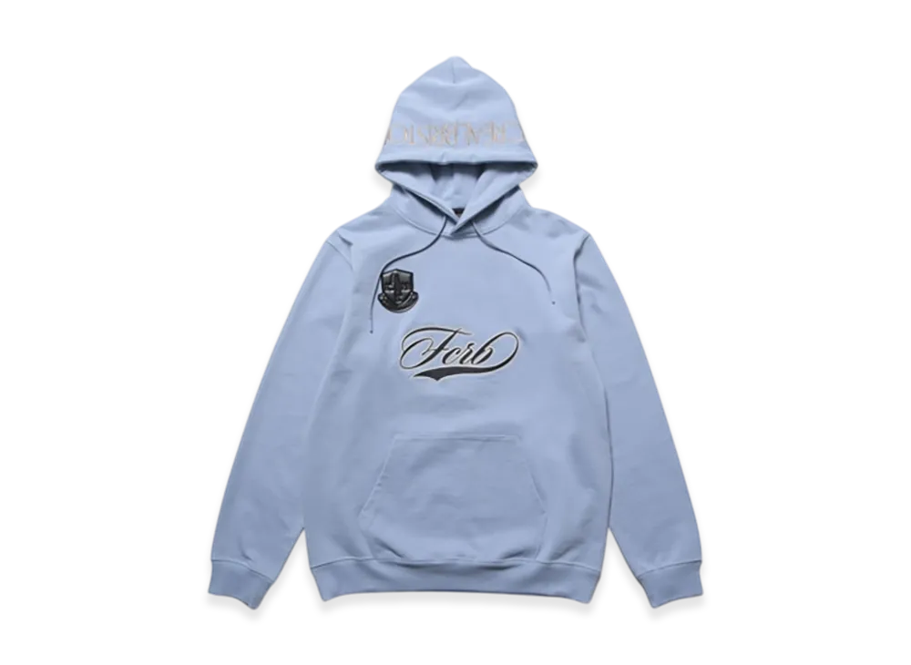 F.C.Real Bristol Lettered Sweat Hoodie "Light Blue"