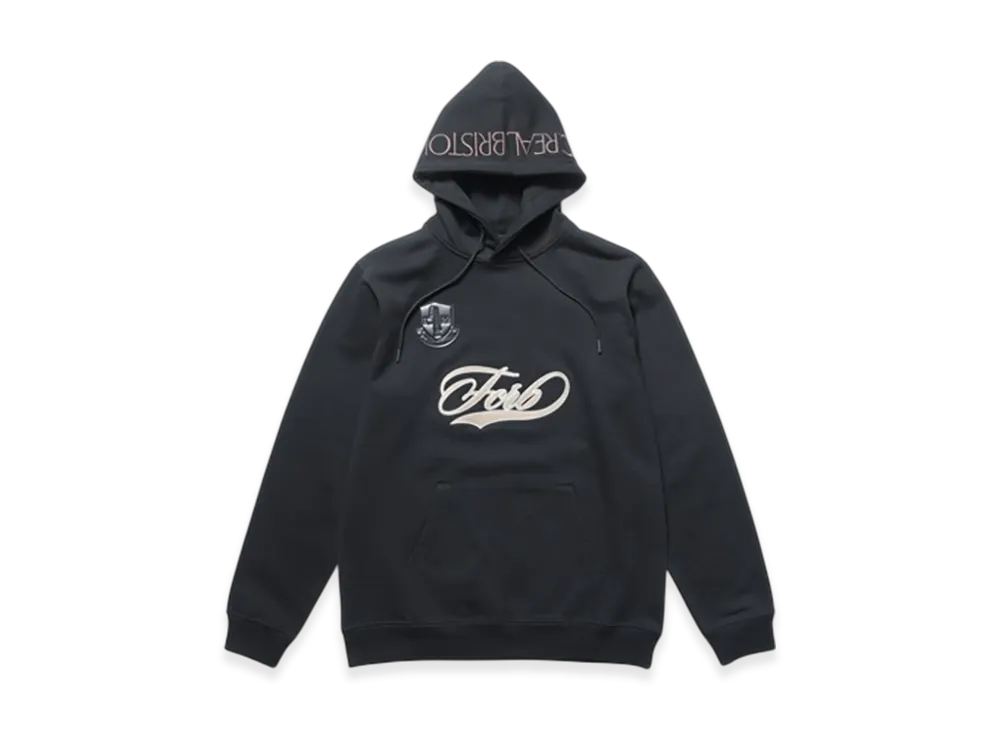 F.C.Real Bristol Lettered Sweat Hoodie "Black"