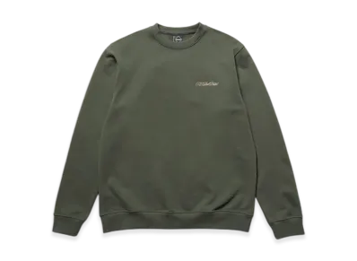 F.C.Real Bristol Script Crewneck Sweat "Green"