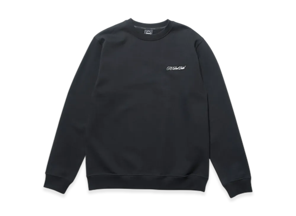 F.C.Real Bristol Script Crewneck Sweat "Black"