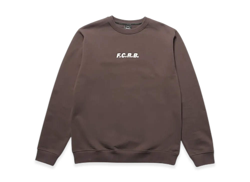 F.C.Real Bristol Signature Crewneck Sweat "Brown"