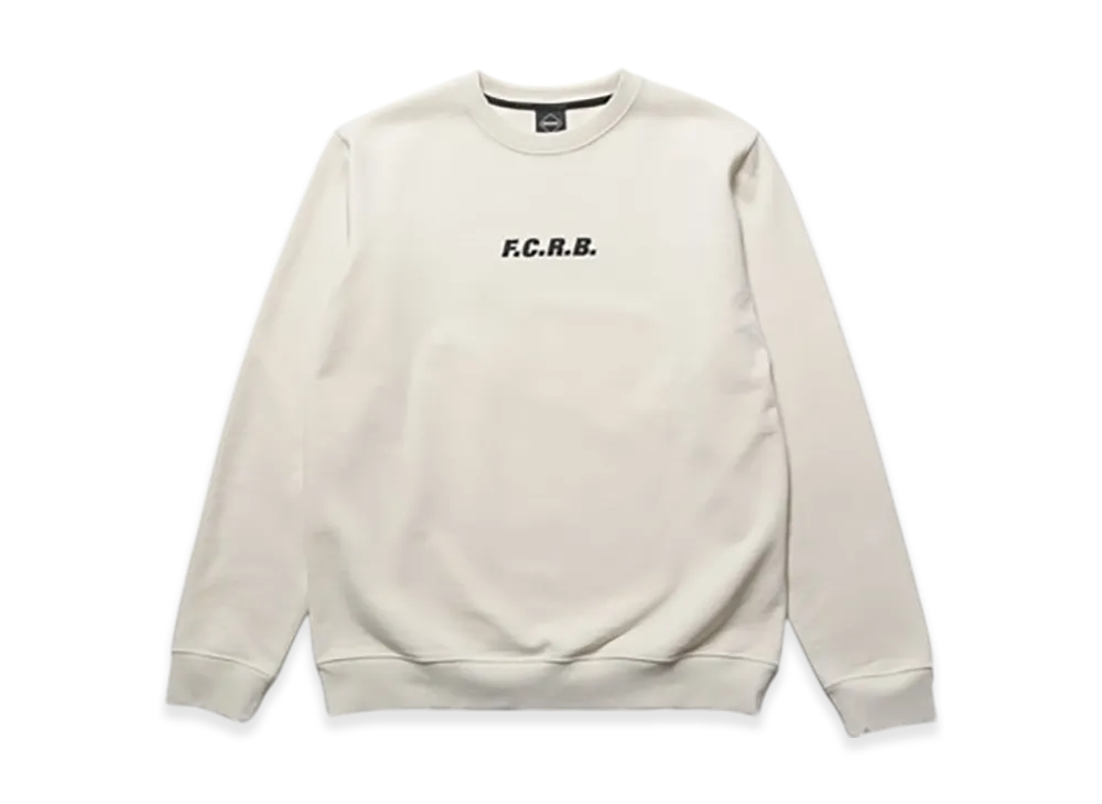 F.C.Real Bristol Signature Crewneck Sweat "Off White"