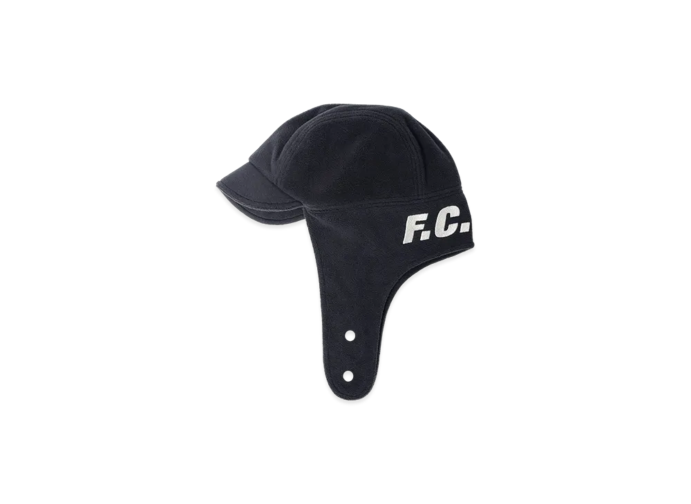 F.C.Real Bristol Fleece Flight Cap "Black"