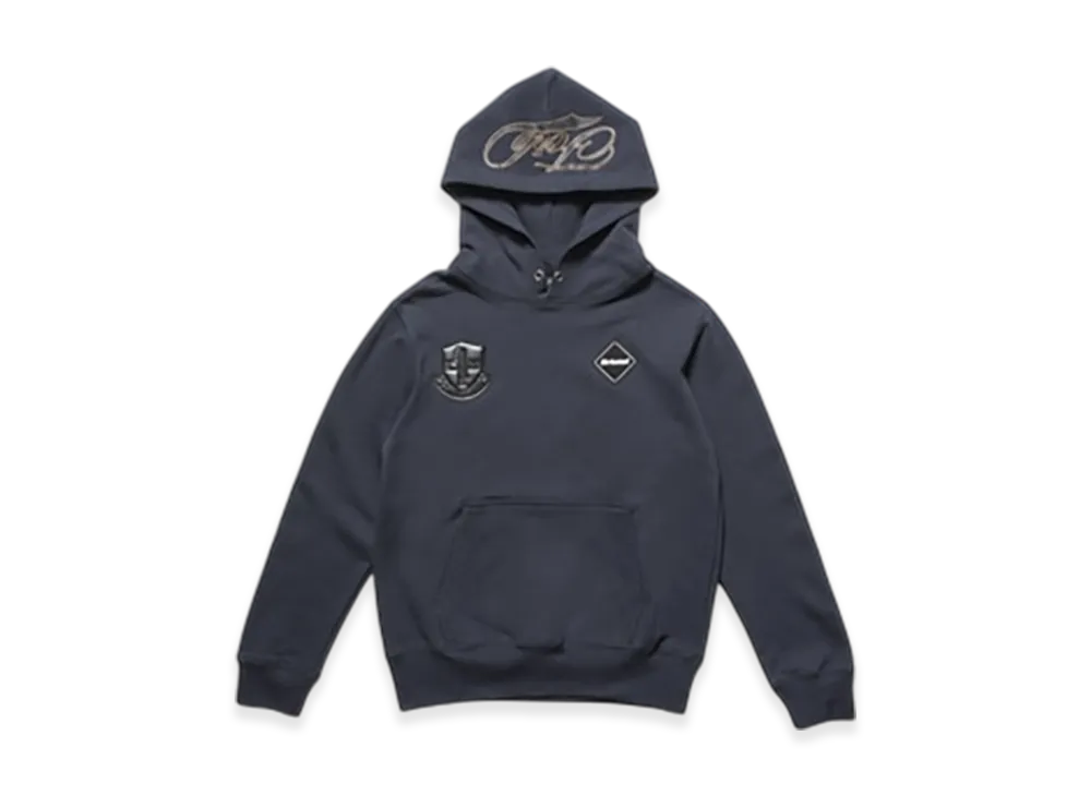 F.C.Real Bristol For Kids Letterd Sweat Hoodie "Navy"