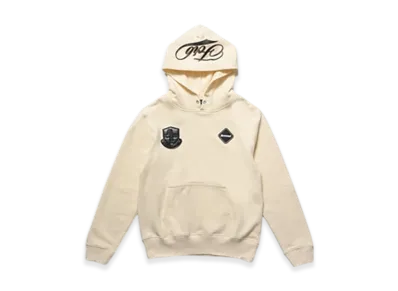 F.C.Real Bristol For Kids Letterd Sweat Hoodie "Off White"