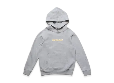 F.C.Real Bristol For Kids Authentic Logo Sweat Hoodie "Gray"