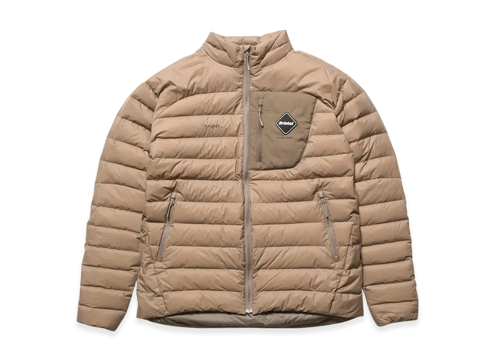 F.C.Real Bristol Expedition Down Jacket "Beige"