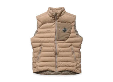 F.C.Real Bristol Expedition Down Vest "Beige"