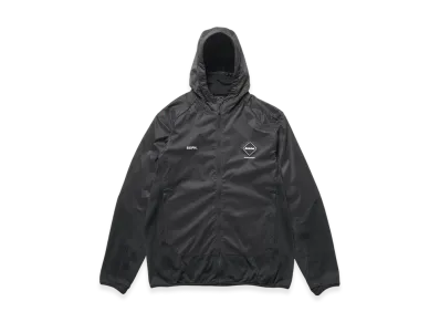 F.C.Real Bristol Grid Fleece Hybrid Hoodie "Black"