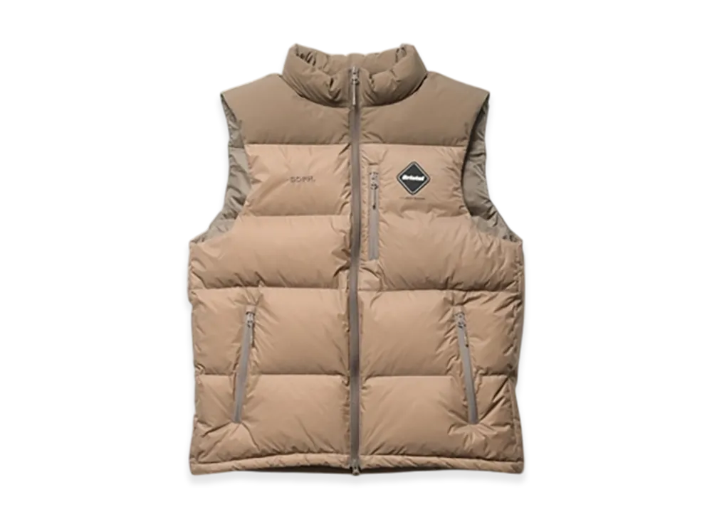 F.C.Real Bristol Field Down Vest "Beige"