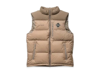 F.C.Real Bristol Field Down Vest "Beige"