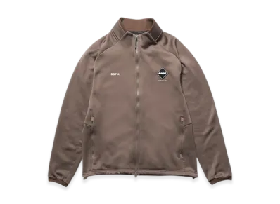 F.C.Real Bristol Stretch Fleece Stand Collar Blouson "Mocha"