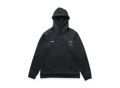 F.C.Real Bristol Stretch Fleece Hoodie "Black"