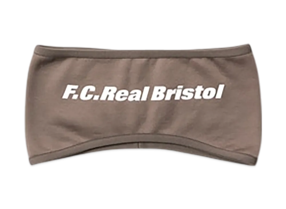 F.C.Real Bristol Stretch Fleece Headband "Mocha"