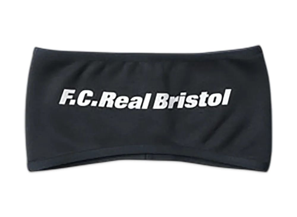 F.C.Real Bristol Stretch Fleece Headband "Black"