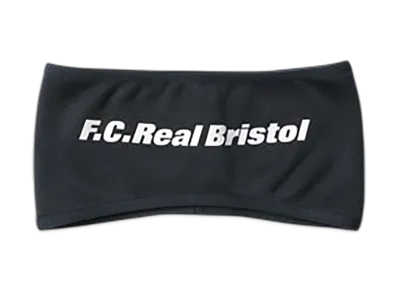 F.C.Real Bristol Stretch Fleece Headband "Black"