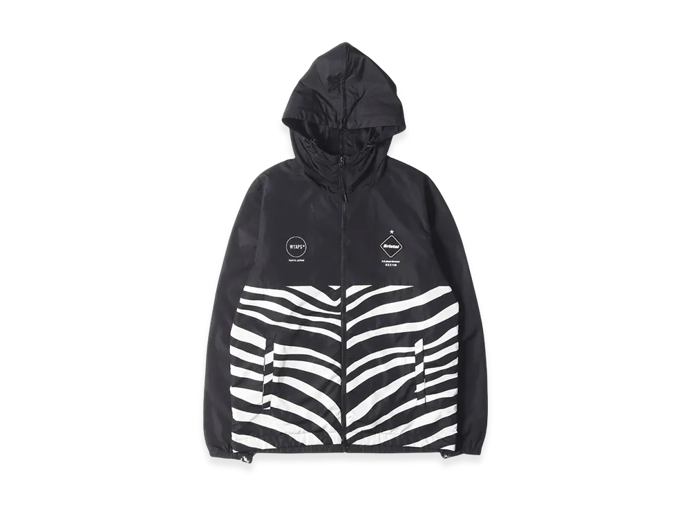 F.C.Real Bristol Practice Anorak Jacket "Zebra"
