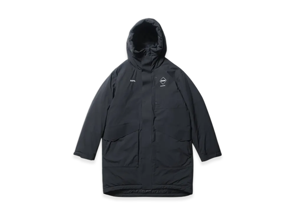 F.C.Real Bristol Insulation Bench Coat "Black"