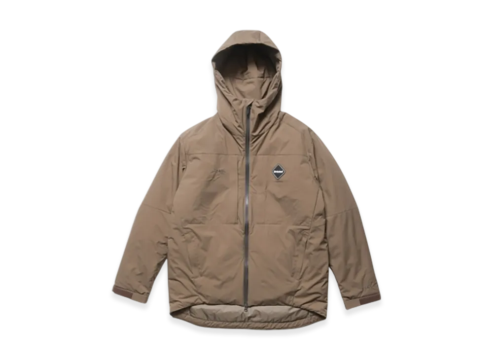 F.C.Real Bristol Insulation Hooded Jacket "Mocha"