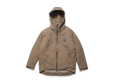 F.C.Real Bristol Insulation Hooded Jacket "Mocha"