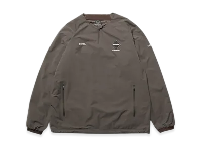 F.C.Real Bristol Thermal-Lining Quarter-Zip Piste "Khaki"