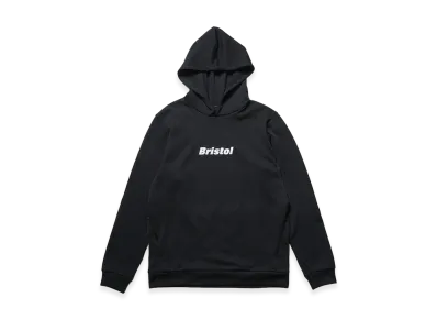 F.C.Real Bristol Quarter Knit Pullover Hoodie "Black"