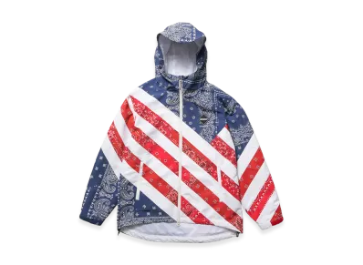 F.C.Real Bristol Patchwork Stripe Practice Jacket "Tricolore"