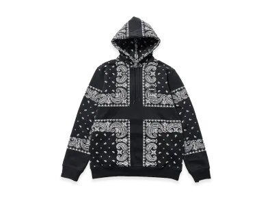 F.C.Real Bristol Bandana Sweat Hoodie "Black"