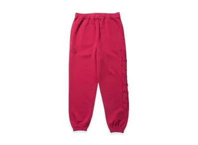 F.C.Real Bristol Cut-Off Logo Sweat Pants "Red"