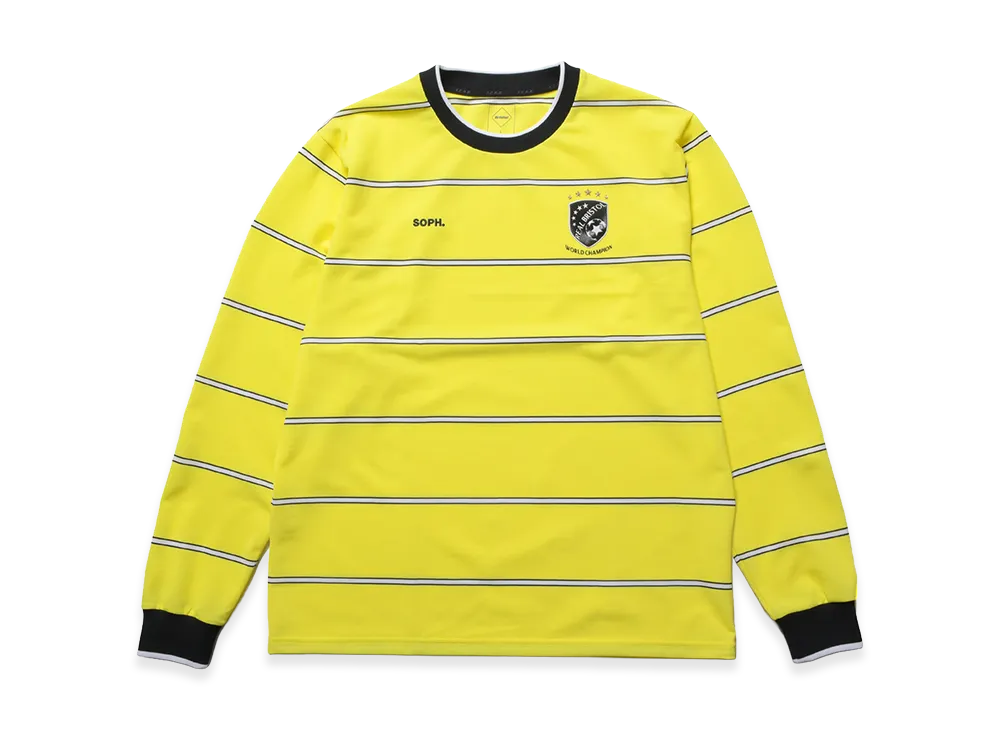 F.C.Real Bristol Champions Border L/S Game Shirt "Yellow"