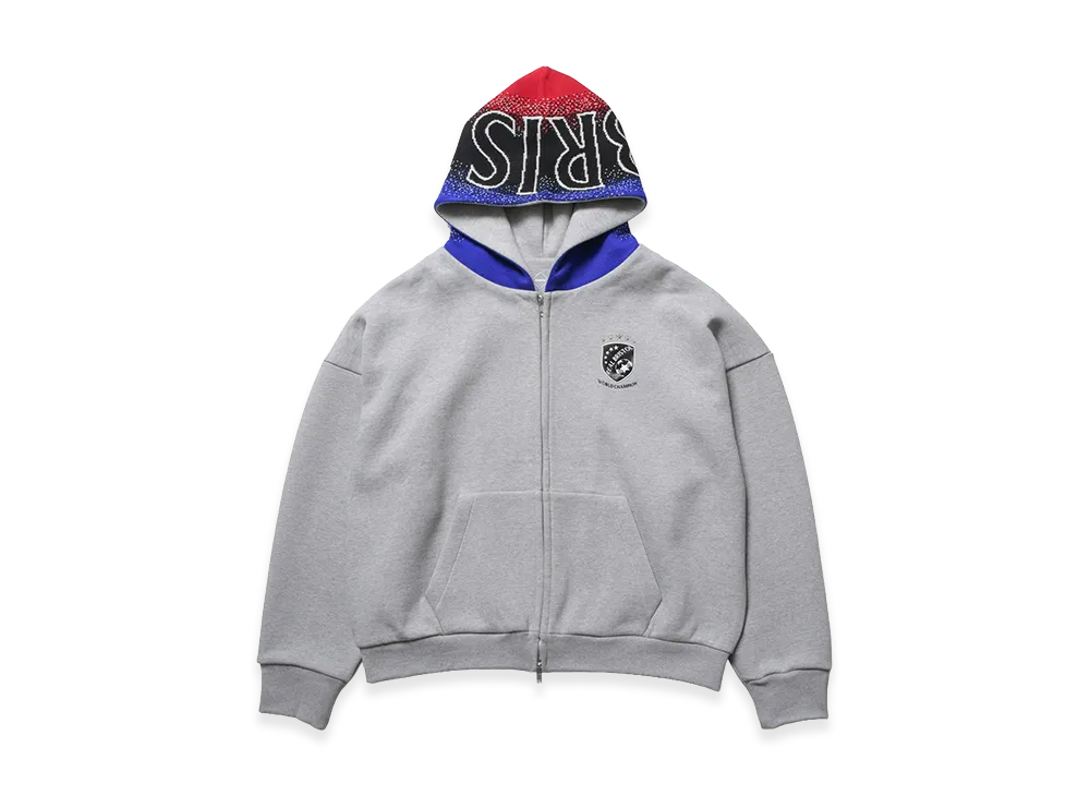 F.C.Real Bristol Champions Bonding Sweat Zip-Up Hoodie "Gray"