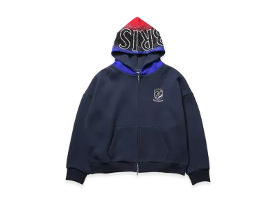 F.C.Real Bristol Champions Bonding Sweat Zip-Up Hoodie "Navy"