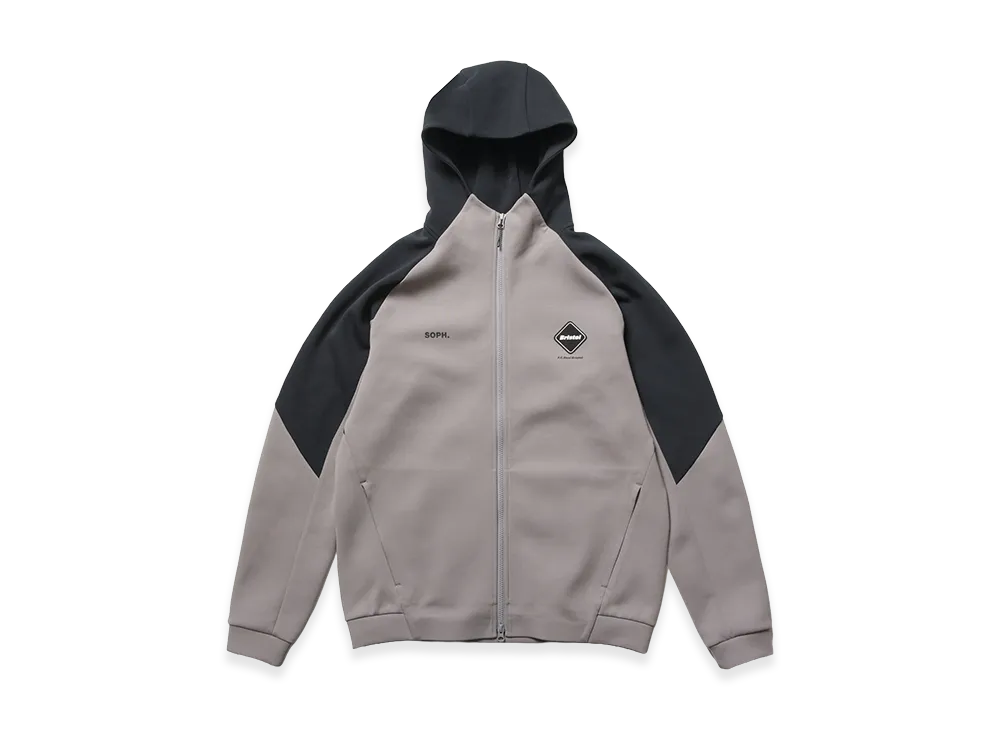 F.C.Real Bristol Tech Sweat Ventilation Hoodie "Gray"