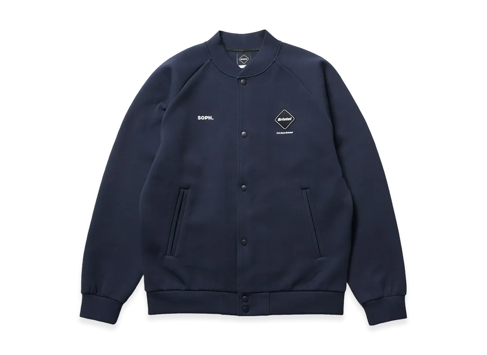 F.C.Real Bristol Tech Sweat Varsity Blouson "Navy"