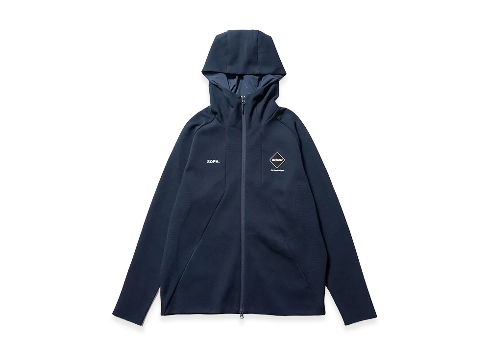 F.C.Real Bristol Tech Knit Hoodie "Navy"