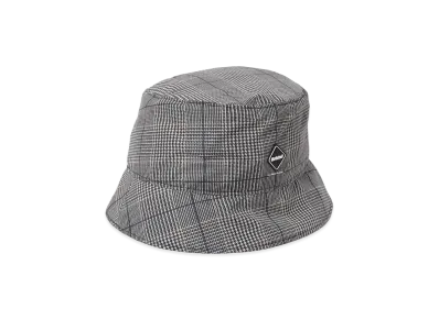 F.C.Real Bristol Plaid Hat "Gray"