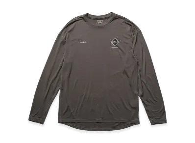 F.C.Real Bristol Polartec L/S Workout Top "Charcoal Gray"