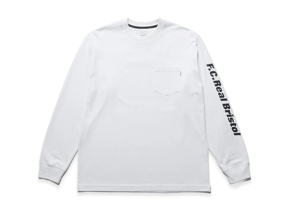 F.C.Real Bristol Press L/S Tee "White"
