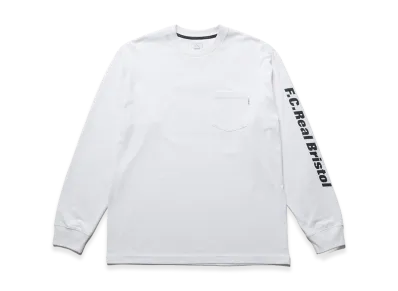 F.C.Real Bristol Press L/S Tee "White"