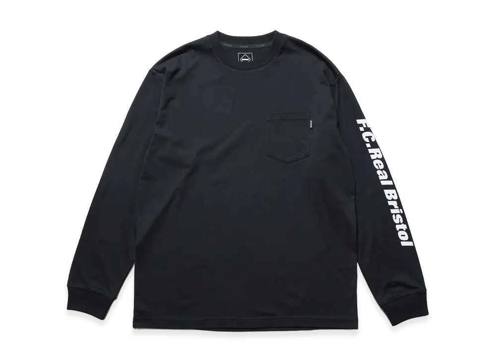 F.C.Real Bristol Press L/S Tee "Black"