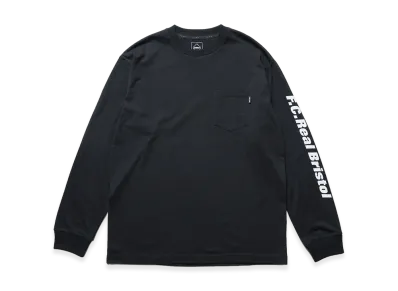 F.C.Real Bristol Press L/S Tee "Black"