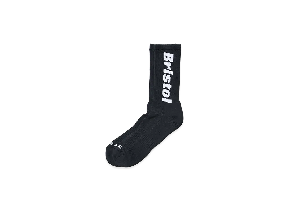 F.C.Real Bristol Authentic Logo Regular Socks "Black"