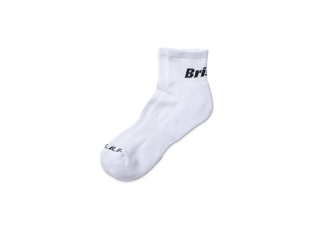 F.C.Real Bristol Authentic Logo Short Socks "White"