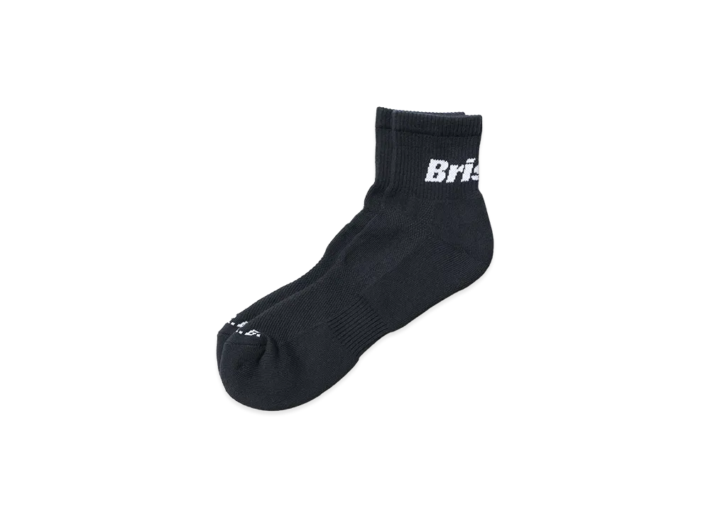 F.C.Real Bristol Authentic Logo Short Socks "Black"