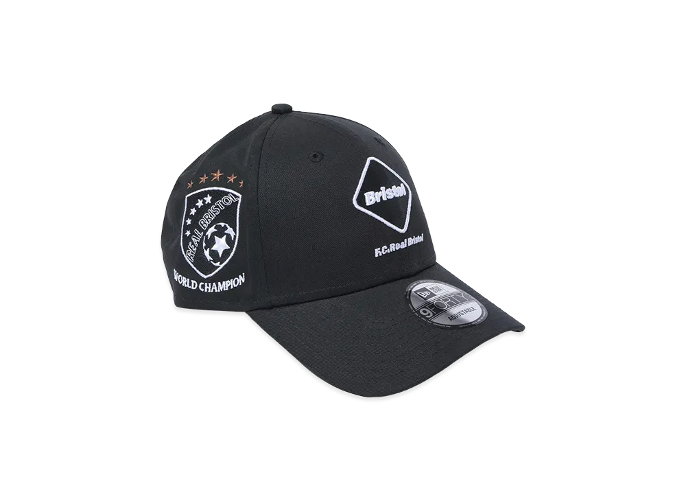 F.C.Real Bristol x New Era Champions 9Forty Cap "Black"
