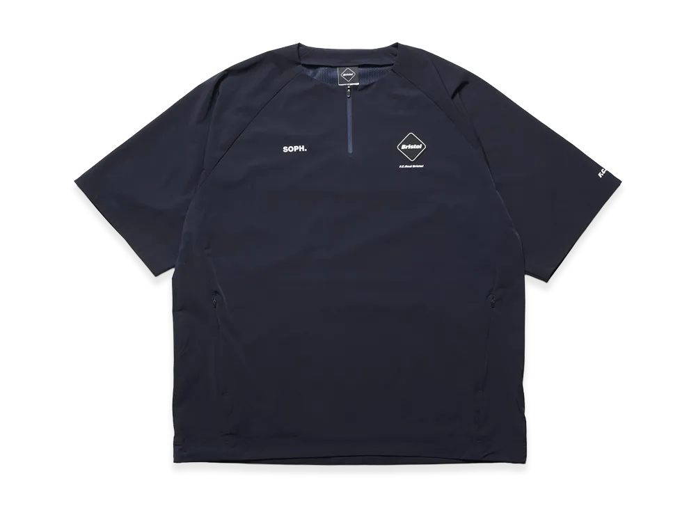 F.C.Real Bristol Cordura 4Way Stretch Ventilation S/S Piste "Navy"