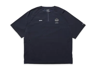 F.C.Real Bristol Cordura 4Way Stretch Ventilation S/S Piste "Navy"
