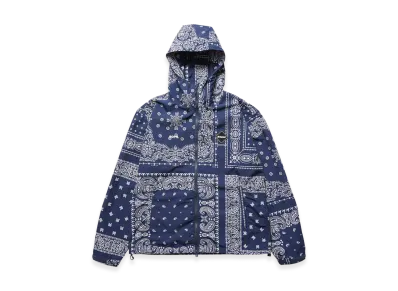 F.C.Real Bristol Bandana Nylon Hooded Blouson "Navy"
